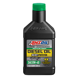 Signature Series Max-Duty Synthetic Diesel Oil 0W-40