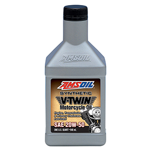 20W-50 Synthetic V-Twin Motorcycle Oil